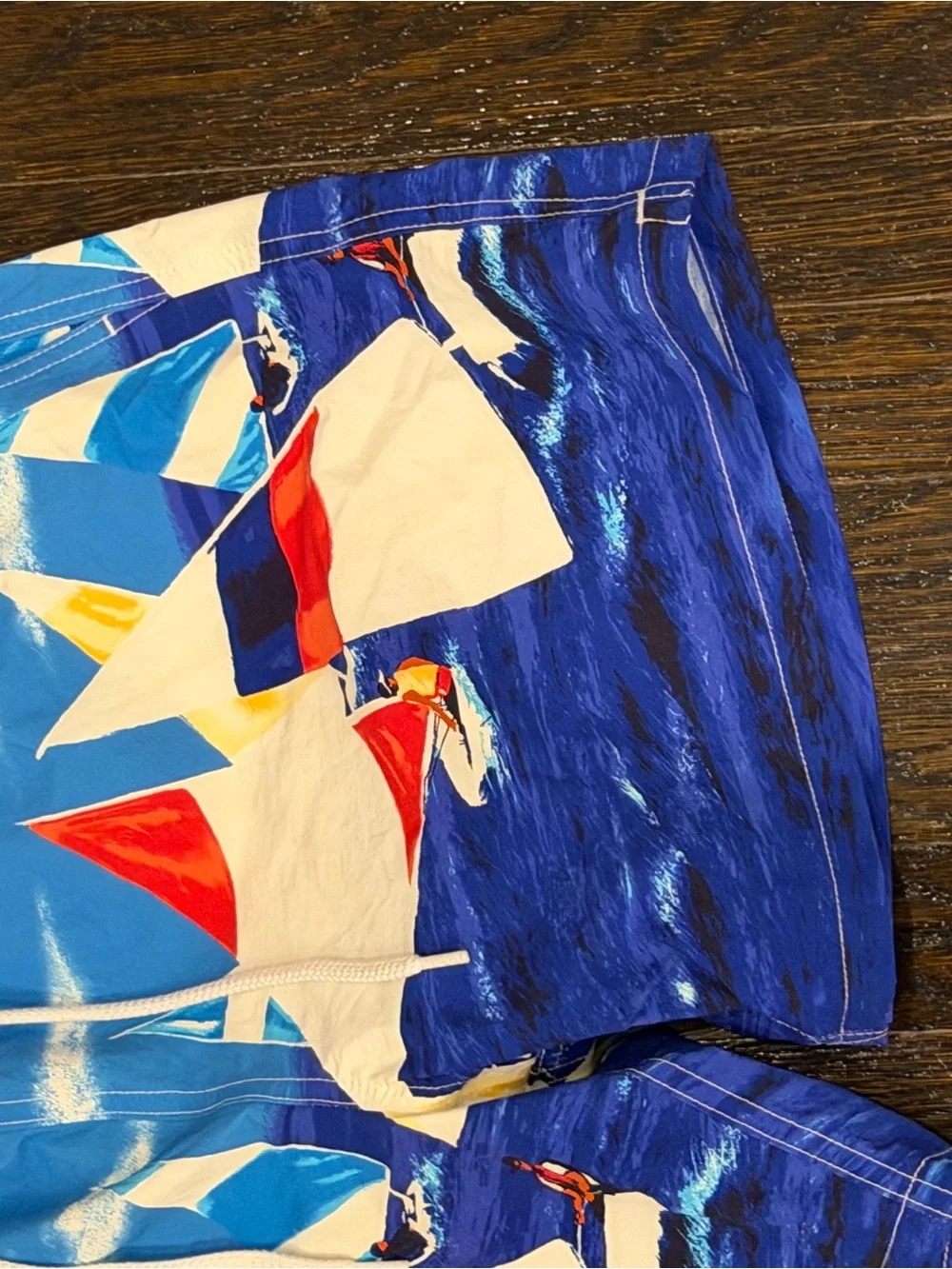 J. Crew vibrant sailboat
